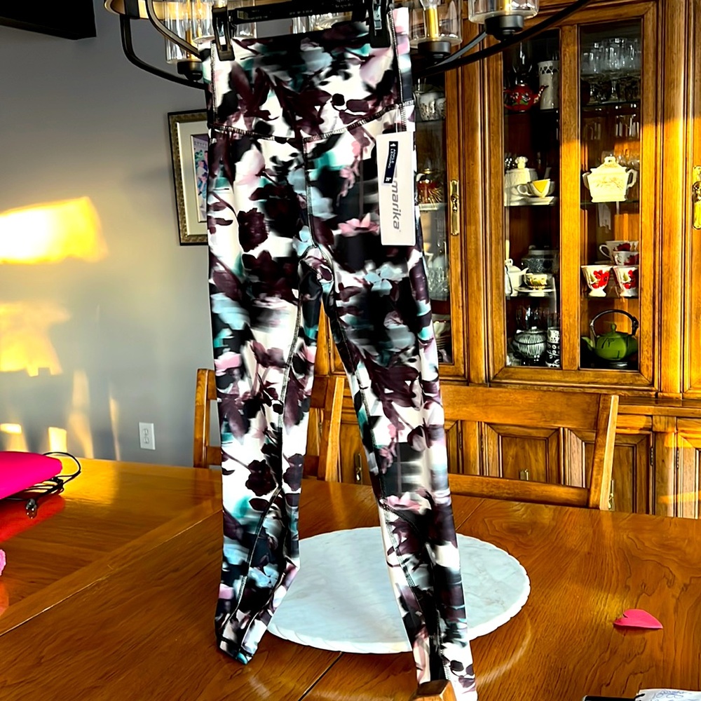 This is a ankle legging, brand name is Marika, size small.